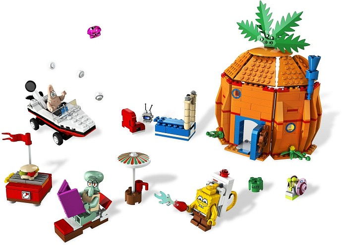 LEGO Produktset 3834-1 -  SpongeBob 3834 - Nachbarschaft in Bikini Bottom