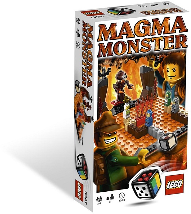 LEGO Produktset 3847-1 -  Spiele 3847 - Magma Monster