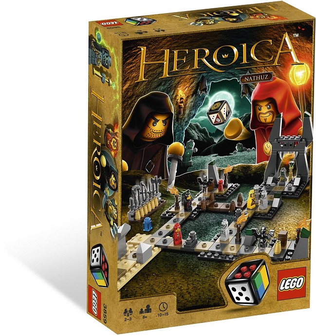 LEGO Produktset 3859-1 -  Spiele 3859 Heroica - die Höhlen von Nathuz