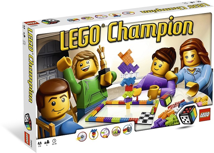 LEGO Produktset 3861-1 -  Spiele 3861 -  Champion