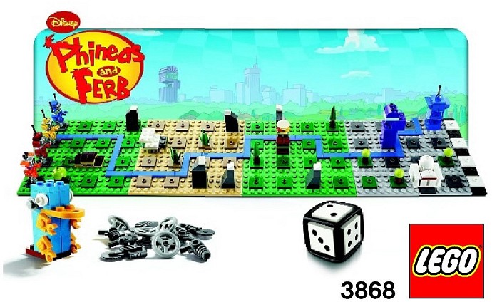 LEGO Produktset 3868-1 - Phineas and Ferb
