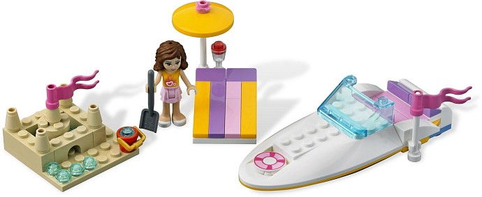 LEGO Produktset 3937-1 - Olivias Rennboot