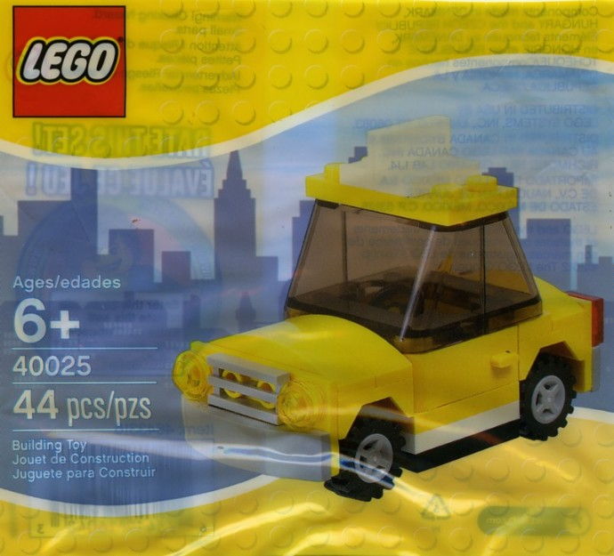 LEGO Produktset 40025-1 -  40025 Yellow Cab  (Japan-Import)