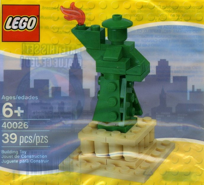 LEGO Produktset 40026-1 -  Exklusiv: Statue of Liberty Setzen 40026 (Beutel)