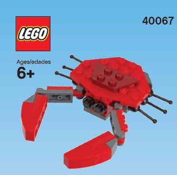 LEGO Produktset 40067-1 - Crab