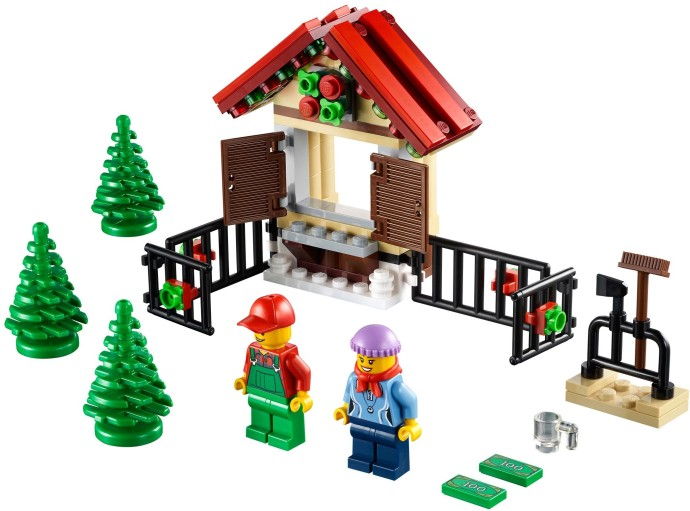 LEGO Produktset 40082-1 - LEGO® Weihnachtsbaumverkaufsstand