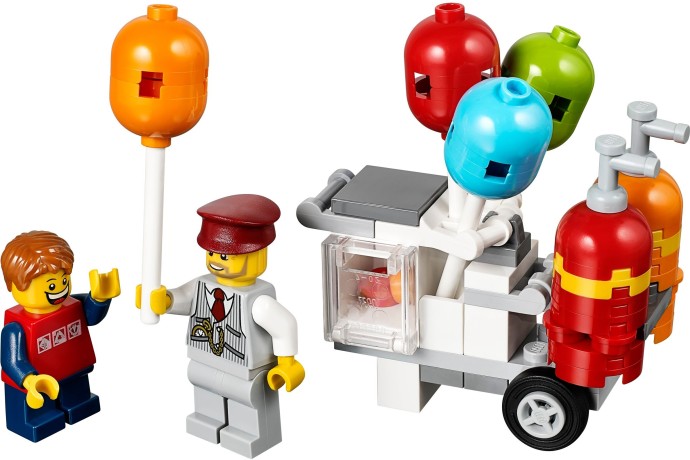 LEGO Produktset 40108-1 - LEGO Ballonverkaufsstand