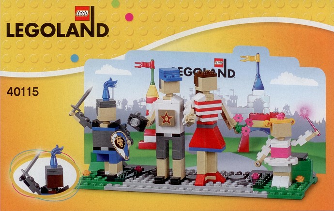 LEGO Produktset 40115-1 - LEGOLAND Entrance with Family