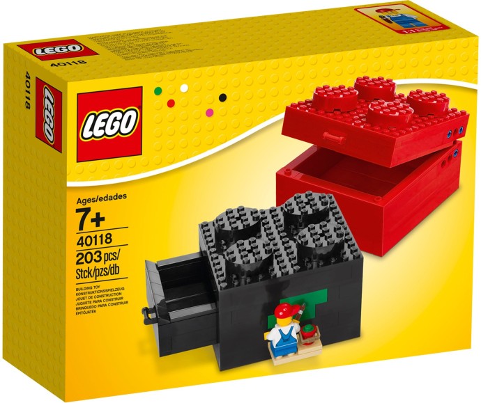 LEGO Produktset 40118-1 - Baubare Steinebox 2 x 2