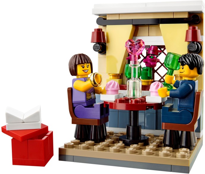 LEGO Produktset 40120-1 - Valentinstag-Dinner