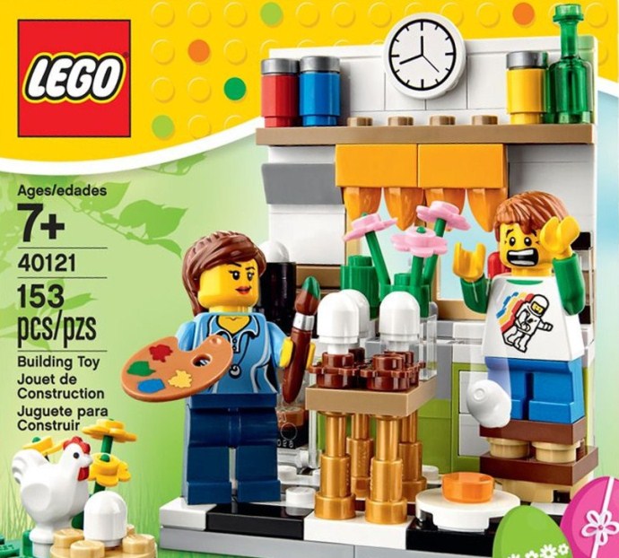 LEGO Produktset 40121-1 - Ostereiermalerei