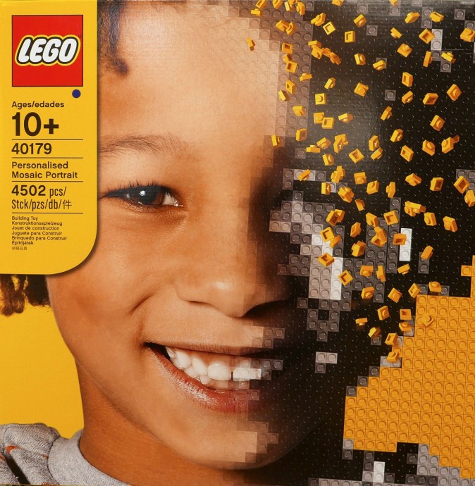 LEGO Produktset 40179-1 - Personalised Mosaic Portrait