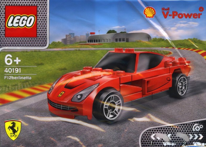 LEGO Produktset 40191-1 - Shell V-power  Collection Ferrari F12 Berlinetta 4