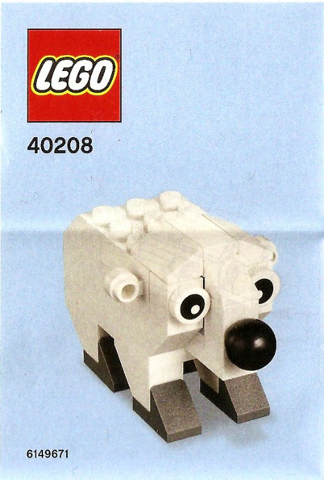 LEGO Produktset 40208-1 - Polar Bear