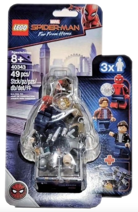 LEGO Produktset 40343-1 - Spider-Man and the Museum Break-In