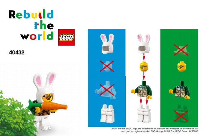 LEGO Produktset 40432-1 - Rebuild the World minifigure