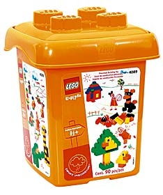 LEGO Produktset 4089-1 - Orange Bucket XL