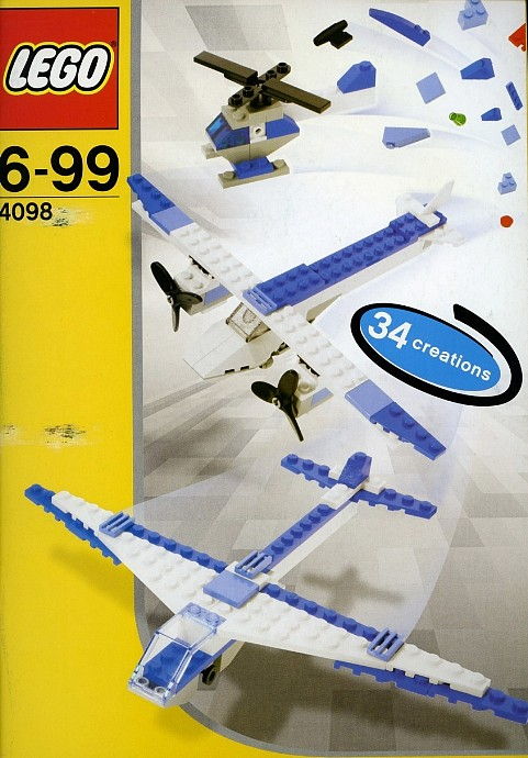 LEGO Produktset 4098-1 -  Designer Set 4098 - Flugzeug-Set