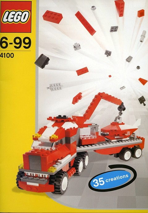 LEGO Produktset 4100-1 -  Designer Set 4100 - Fahrzeug-Set