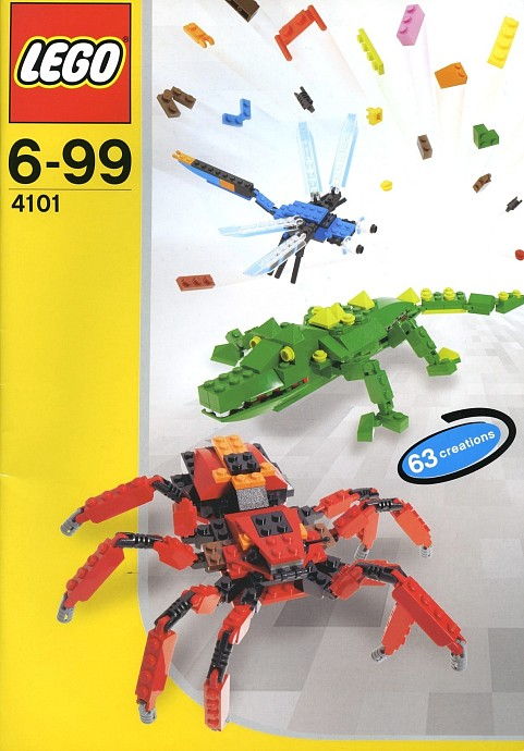 LEGO Produktset 4101-1 -  Designer Set 4101 - Buntes Tier-Set
