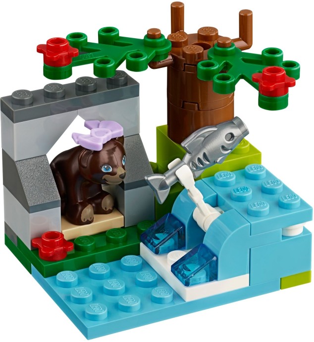 LEGO Produktset 41046-1 - Braunbär am Fluss