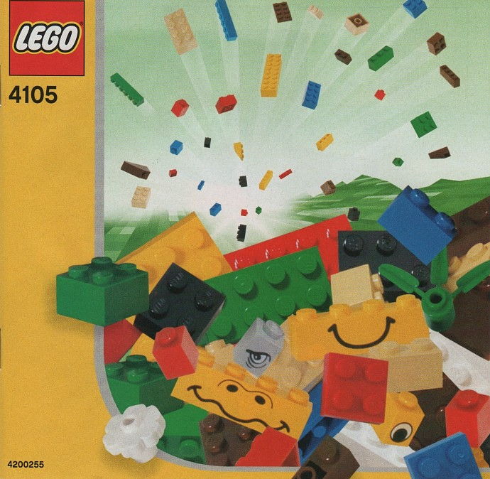 LEGO Produktset 4105-1 -  Steinebox 4105 US-Version Limited Edition with go