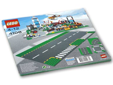 LEGO Produktset 4108-1 - Road Plates, Junction