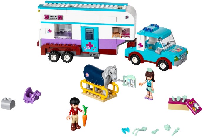 LEGO Produktset 41125-1 - Pferdeanhänger und Tierärztin