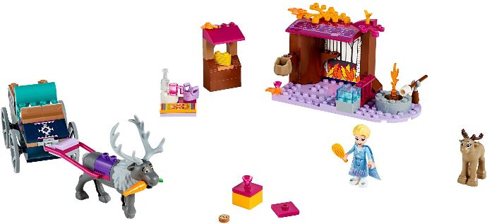 LEGO Produktset 41166-1 - Elsa and the Reindeer Carriage