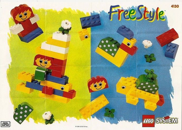 LEGO Produktset 4130-1 -  System FreeStyle 4130 Tierchen Allerlei