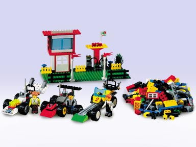 LEGO Produktset 4176-1 -  4176 - Das Rennen des Jahres, 324 Teile