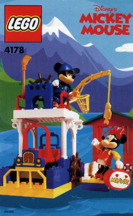 LEGO Produktset 4178-1 -  Mickey Mouse: Fishing Adventure Bucket (4178)