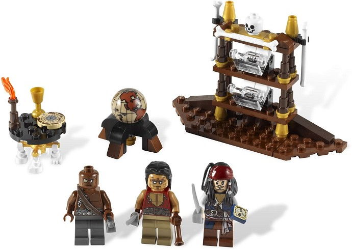 LEGO Produktset 4191-1 -  Pirates of the Caribbean 4191 - Kapitänskabine