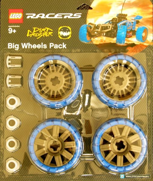 LEGO Produktset 4286024-1 -  Dirt Crusher Räder-Umrüst-Kit blau Big Wheels Pac