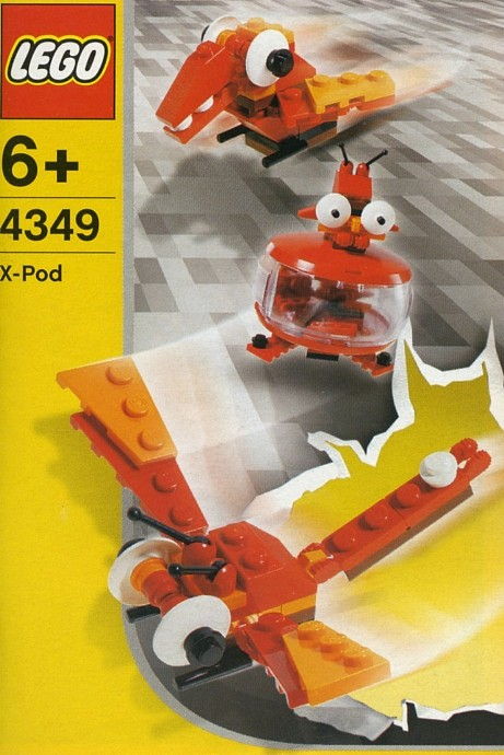 LEGO Produktset 4349-1 - 4 Stk  Bauanleitung Creator 4994 4349 4348 4918 F2