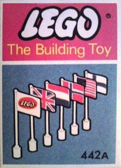 LEGO Produktset 442A-1 - International Flags (The Building Toy)