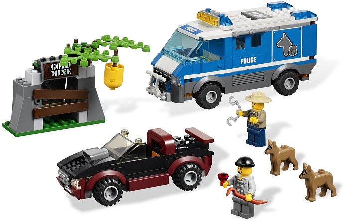 LEGO Produktset 4441-1 -  City 4441 - Polizeihundetransporter