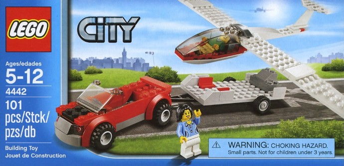 LEGO Produktset 4442-1 -  City: Glider (Virgin Atlantic Exklusiv) Setzen 44
