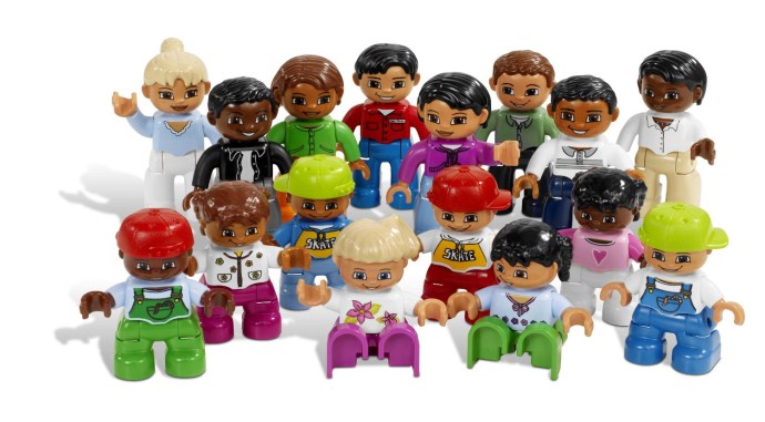 LEGO Produktset 45011-1 - World People Set