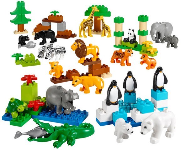 LEGO Produktset 45012-1 - Wild Animals Set