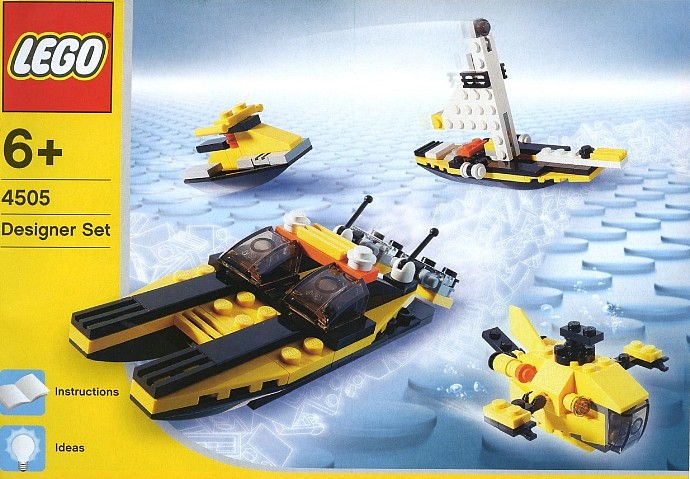 LEGO Produktset 4505-1 -  Designer Set 4505 - Hochseeschiffe