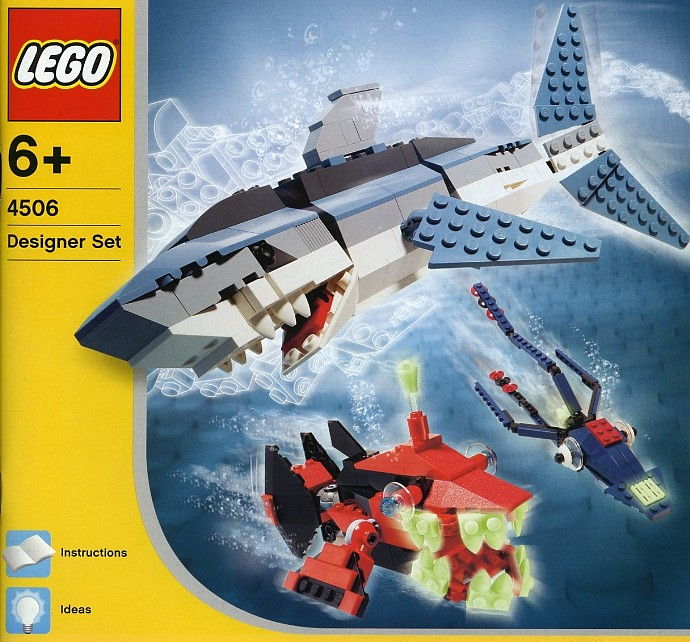 LEGO Produktset 4506-1 -  4506 - Meeresungeheuer, 352 Teile