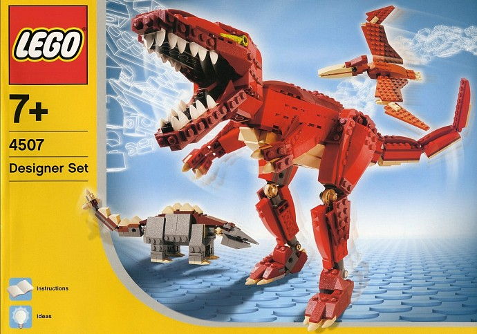 LEGO Produktset 4507-1 -  Designer Set 4507 - Dino-Welt