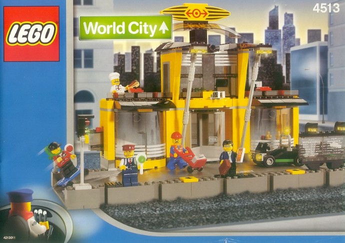 LEGO Produktset 4513-1 -  World City 4513 - City-Bahnhof