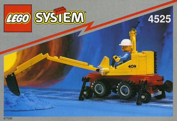 LEGO Produktset 4525-1 -  System Eisenbahn 4525 Schaufelbagger