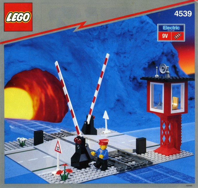 LEGO Produktset 4539-1 -  System Eisenbahn 4539 Bahnübergang