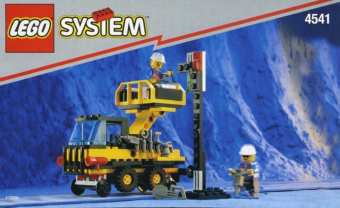 LEGO Produktset 4541-1 -  System 4541 Eisenbahn Reparatur- und Servicewagen
