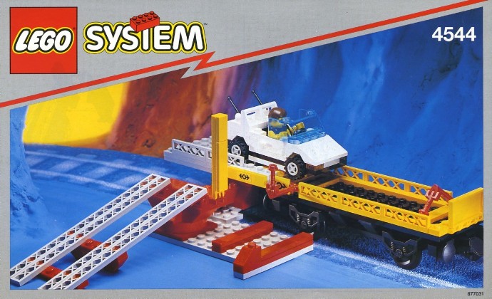 LEGO Produktset 4544-1 - Car Transport Wagon with Car