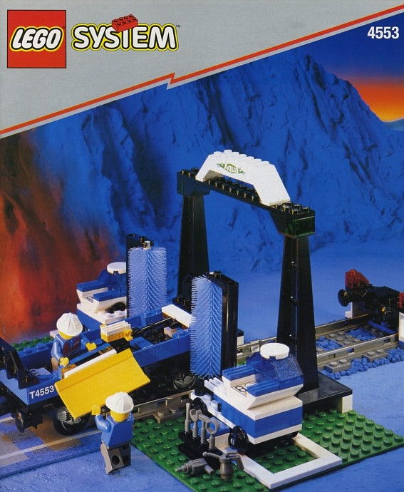 LEGO Produktset 4553-1 -  System 4553 Eisenbahn Zug Waschanlage