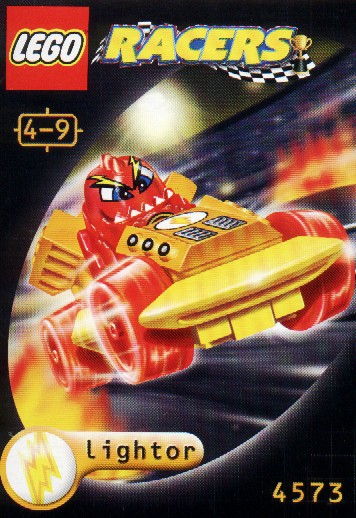 LEGO Produktset 4573-1 -  Racers 4573 - Lightor, 6 Teile